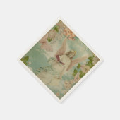 エンジェルクリスマスベル スタンダードカクテルナプキン (角)