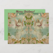 エンジェルクリスマスベル ポストカード (正面/裏面)