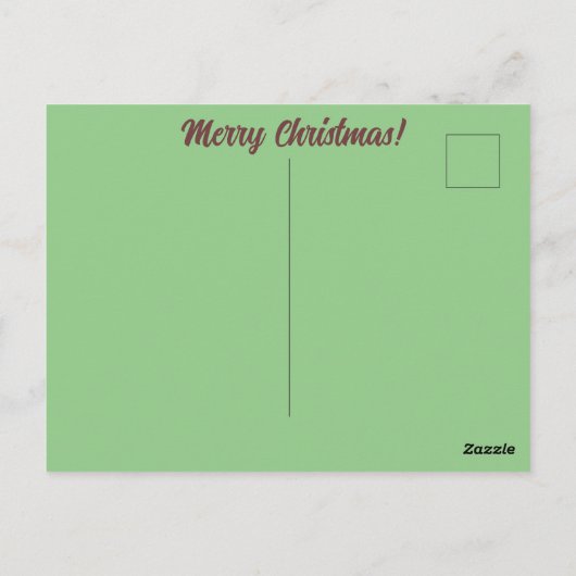 エンジェルクリスマスベル ポストカード (裏面)