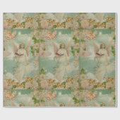 エンジェルクリスマスベル ラッピングペーパー (フラット)