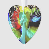 エンジェルコンテンポラリーアクリルオーナメント オーナメント (正面)