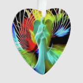 エンジェルコンテンポラリーアクリルオーナメント オーナメント (正面)