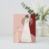 エンジェルコンテンポラリージョイラブピースクリスマス シーズンカード (スタンド正面)