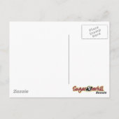 エンジェルサイコロとハート ポストカード (裏面)