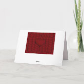 エンジェルサングリアハートバレンタインデー カード (裏面)