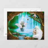 エンジェルシャワー ポストカード (正面/裏面)