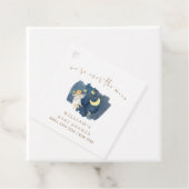 エンジェルシンプルムーンスターベビーシャワー フェイバータグ (インサイチュ)