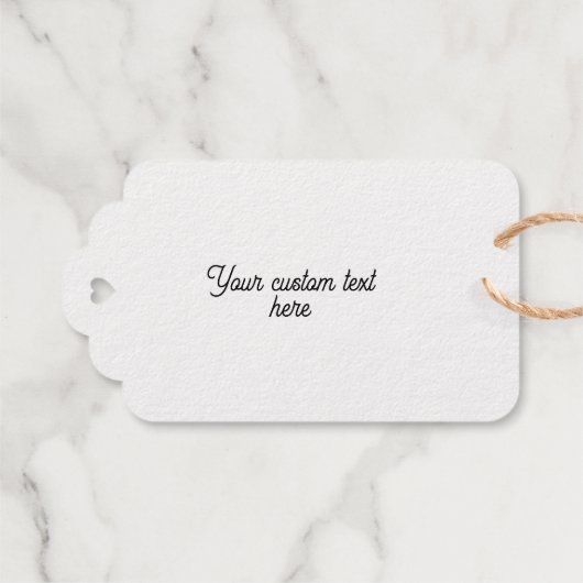 エンジェルシンボル付き金箔クリスマスギフトタグ ギフトタグ (裏面 (横))