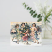 エンジェルスのまわりに踊りザクリスマスツリー シーズンポストカード (スタンド正面)