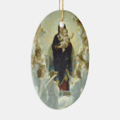 エンジェルスアドーレマリア&イエスオーナメント セラミックオーナメント (右)