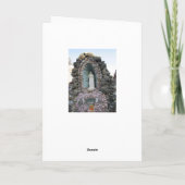 エンジェルスタチュオンベンチ感動的引用文カード カード (裏面)