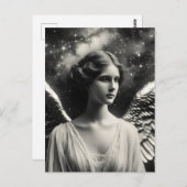 エンジェルスターズブラック&ホワイト ポストカード (正面/裏面)