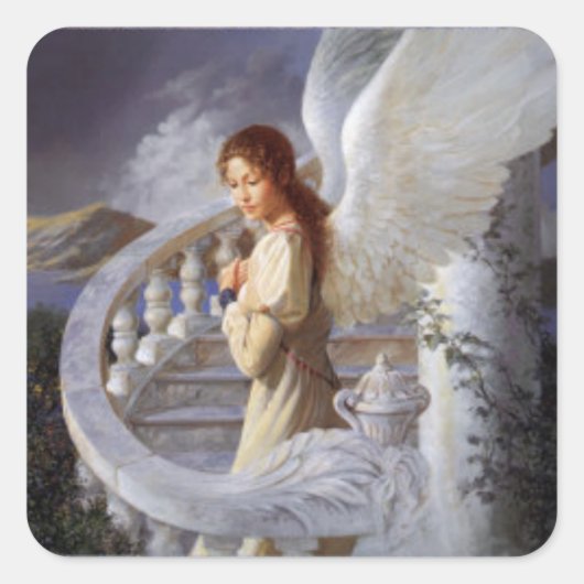 エンジェルステッカー スクエアシール (正面)