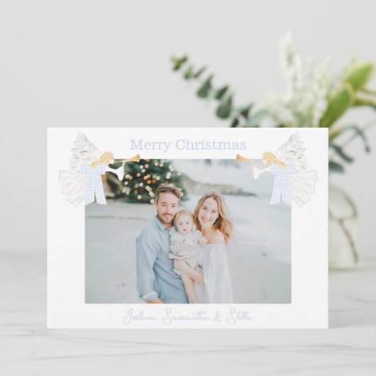 エンジェルストランペットのプレッピーなギンガムボウ シーズンカード (スタンド正面)