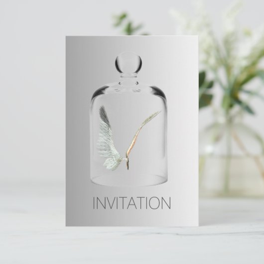 エンジェルスープリーズ誕生日クラブパーティーVIP招待状 招待状 (スタンド正面)