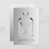 エンジェルスープリーズ誕生日クラブパーティーVIP招待状 招待状 (正面/裏面)