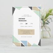 エンジェルス誕生日パーティー 招待状 (スタンド正面)