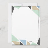 エンジェルス誕生日パーティー 招待状 (裏面)