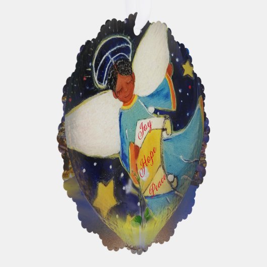 エンジェルス非対応紙オーナメントグリーティングカード オーナメントカード (右)