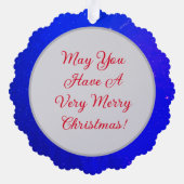 エンジェルス非対応紙オーナメントグリーティングカード オーナメントカード (裏面)