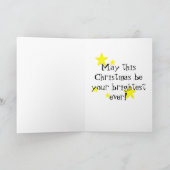 エンジェルス飾ズクリスマスツリーホリデーカード シーズンカード (内部)