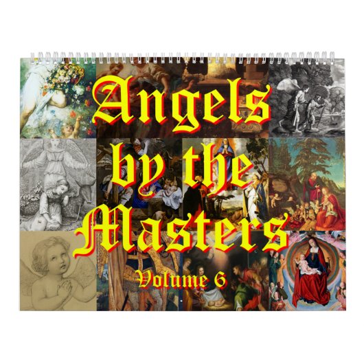 エンジェルス・バイ・ザ・マスターズ第6巻 カレンダー (カバー)