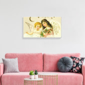 エンジェルズアンドホリーヴィンテージフェスティバル キャンバスプリント (インサイチュ (リビング))