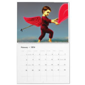 エンジェルズインアート2023 カレンダー (2月 2026)