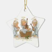 エンジェルズインマンガーセラミックオーナメント セラミックオーナメント (左)