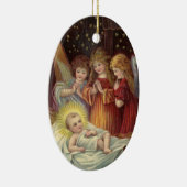 エンジェルズウィズイエズセラミックオーナメント セラミックオーナメント (右)