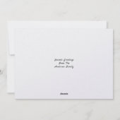 エンジェルズウィズベビーイエズクリスマス出生 シーズンカード (裏面)