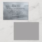 エンジェルズシャドーありがとう ノートカード (正面/裏面)