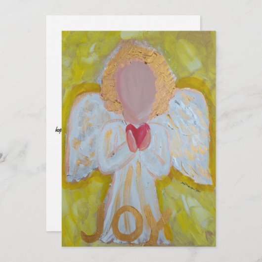 エンジェルズシリーズジョイフラットホリデーカード シーズンカード (正面/裏面)