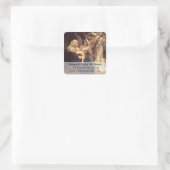 エンジェルズセレナードメアリークリスマス住所 シール (バッグ)