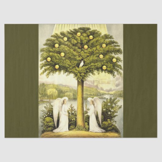 エンジェルズタイムズ過去ティッシュペーパー 薄葉紙 (正面)