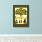 エンジェルズタイムズ過去包装キャンバス キャンバスプリント (インサイチュ (ウッドフロア))