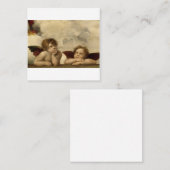 エンジェルズチェルーブラファエルサンティシスティンマドンナスイーツ スクエア名刺 (正面/裏面)