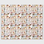 エンジェルズデリケート誕生日ギフトホワイトピンクスウィート ラッピングペーパー (フラット)