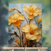 エンジェルズトランペット – インパストフローラ アクリルサイン (ニュートラル)