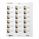 エンジェルズビジットシェパードヴィンテージ住所 シール (フルシート)