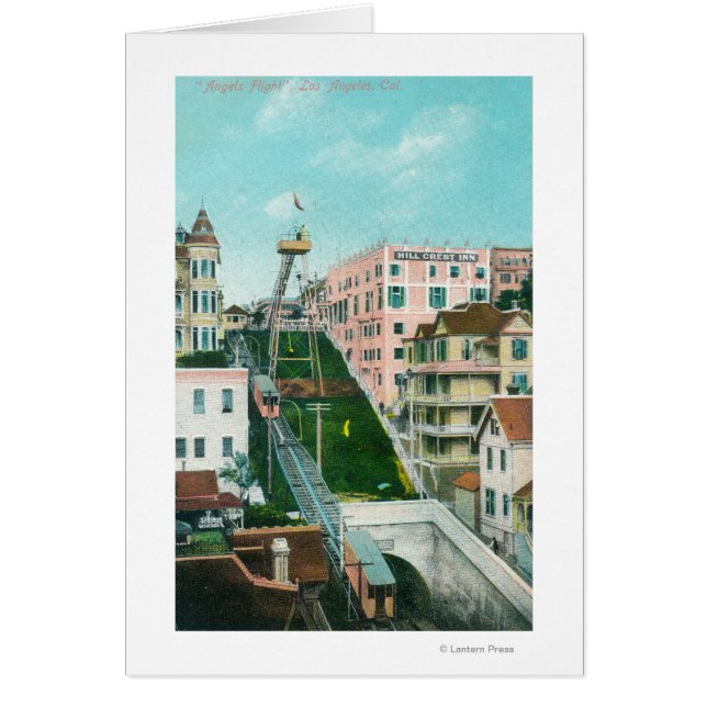 エンジェルズフライトトロリーの空中表示 (正面)