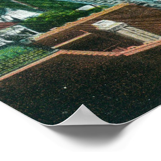 エンジェルズフライトトロリーの空中表示 ポスター (角)