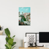 エンジェルズフライトトロリーの空中表示 ポスター (ホームオフィス)