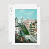 エンジェルズフライトトロリーの空中表示 ポストカード (正面/裏面)