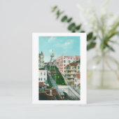 エンジェルズフライトトロリーの空中表示 ポストカード (スタンド正面)