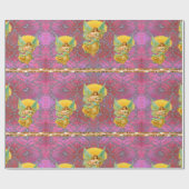 エンジェルズブリンググッドニュースホリデー ラッピングペーパー (フラット)