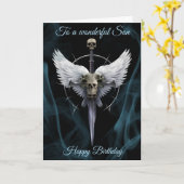 エンジェルズベン誕生日カード カード (黄色い花)