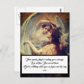 エンジェルズメッセージハガキ ポストカード (正面/裏面)