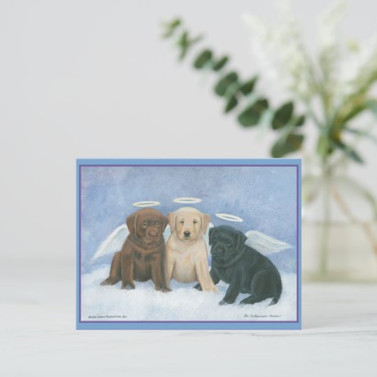 エンジェルズラビーズクリスマスポストカード シーズンポストカード (スタンド正面)