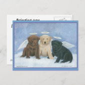 エンジェルズラビーズクリスマスポストカード シーズンポストカード (正面/裏面)